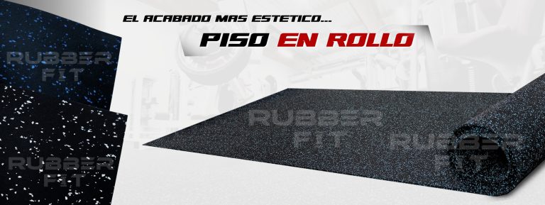 Piso en rollo para gimnasio
